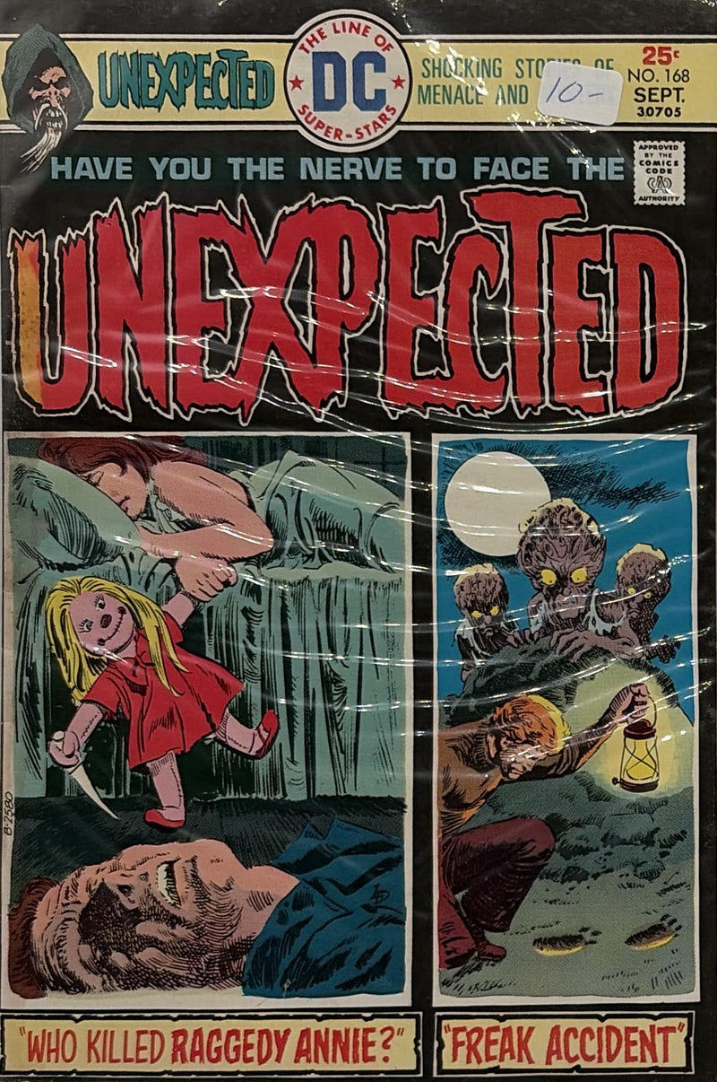 The Unexpected #168 — front cover