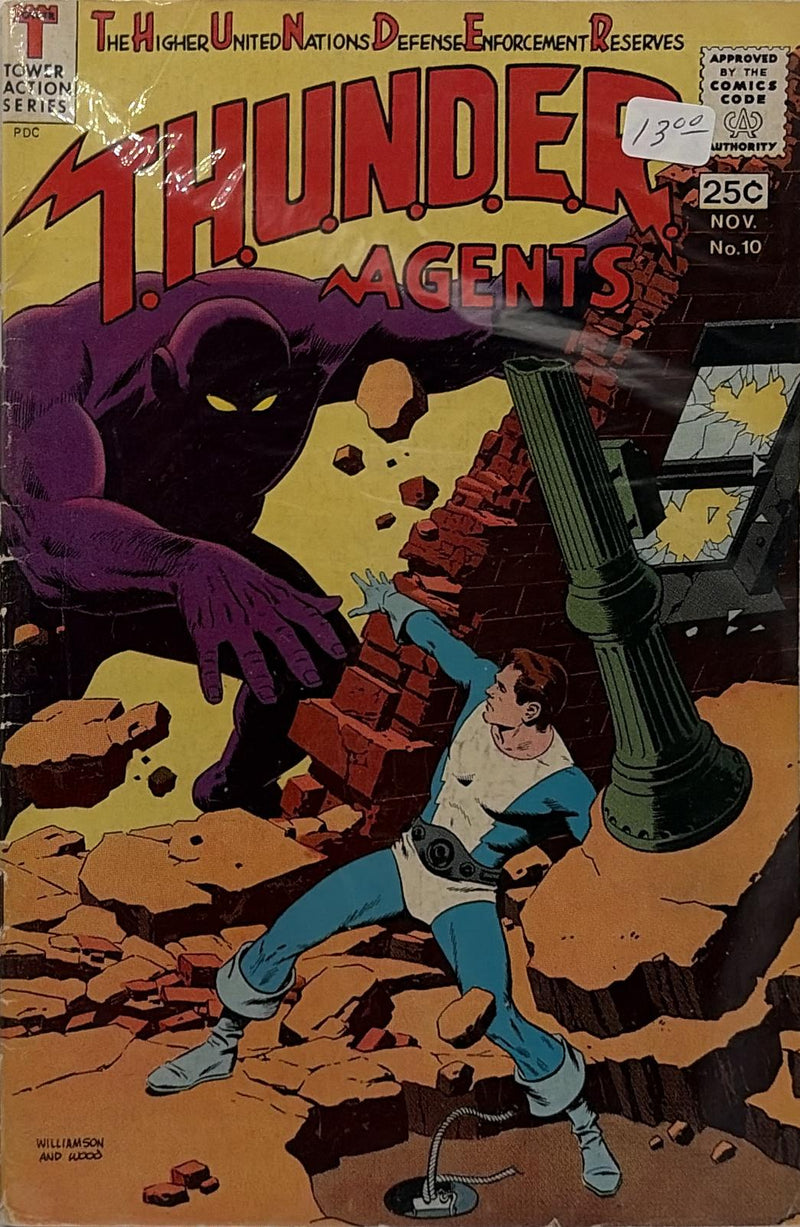 T.H.U.N.D.E.R. Agents #10 — front cover