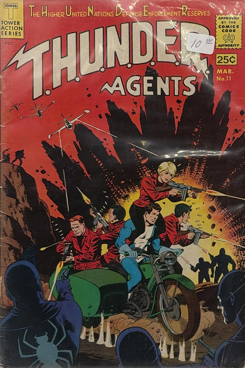 T.H.U.N.D.E.R. Agents #11 — front cover