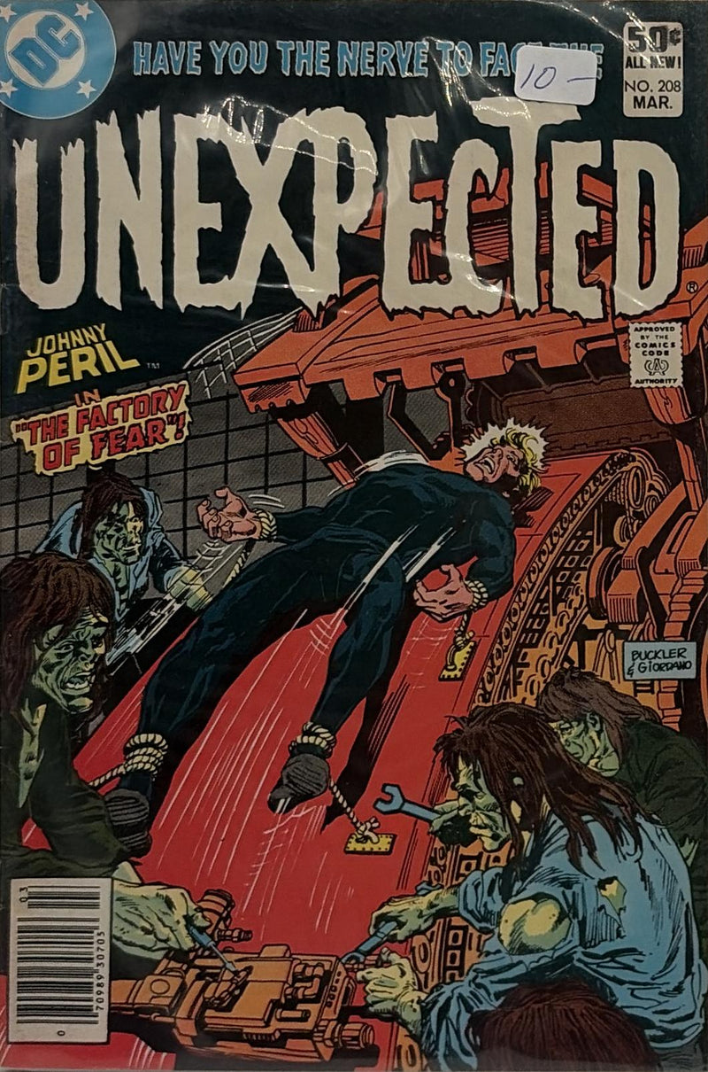 The Unexpected #208 — front cover
