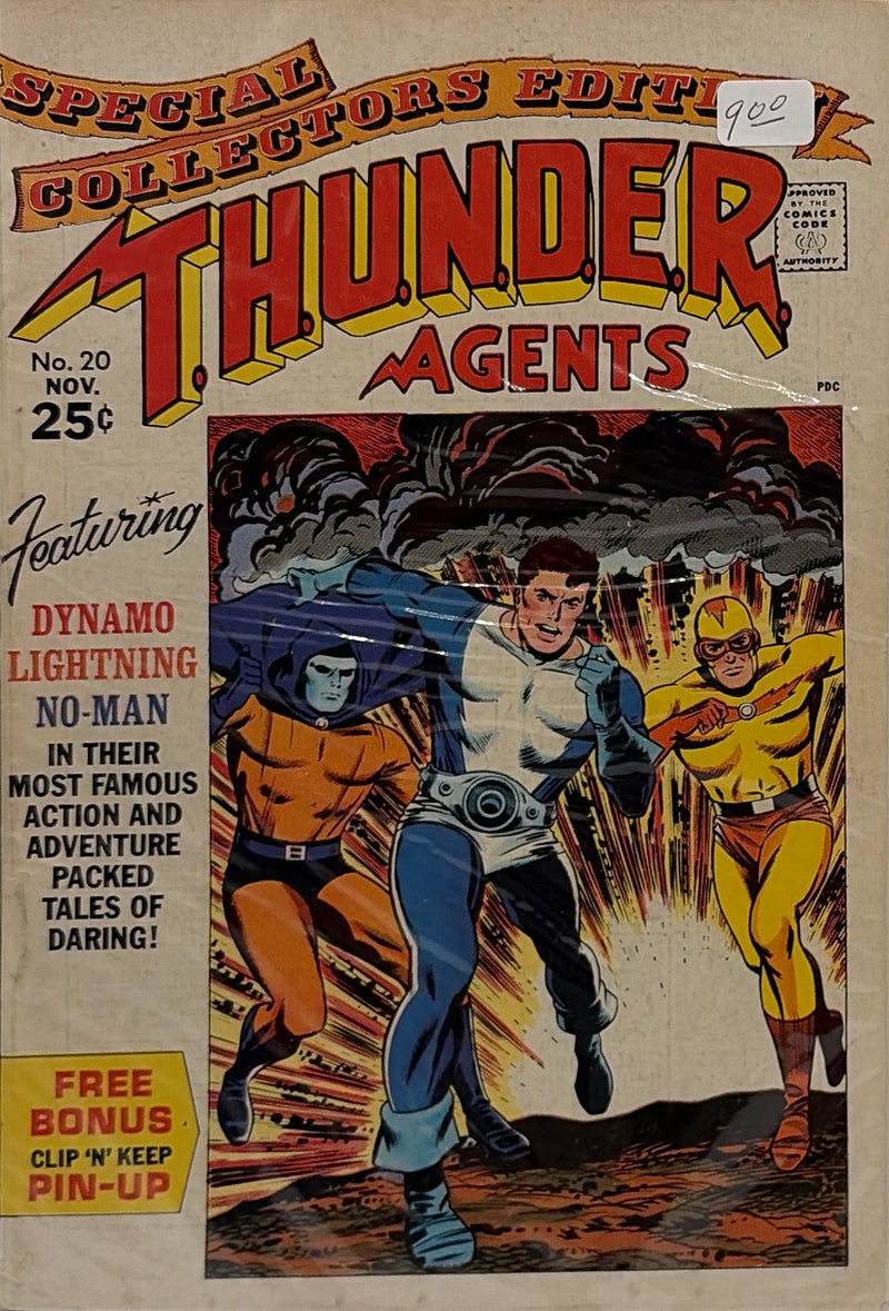 T.H.U.N.D.E.R. Agents #20 — front cover