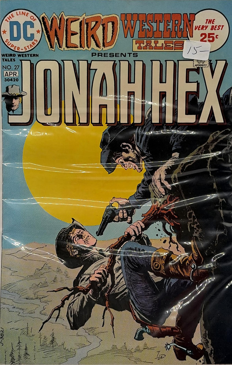 Weird Western Tales #27 — front cover