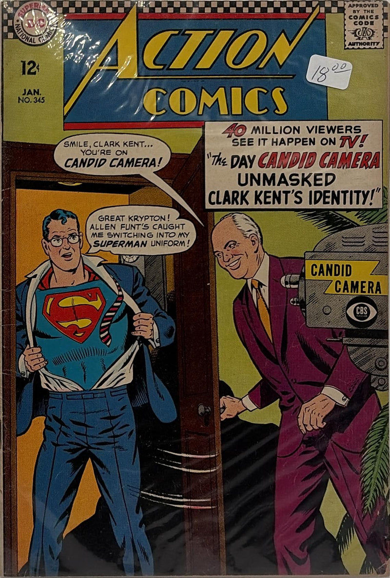 Action Comics #345 — front cover