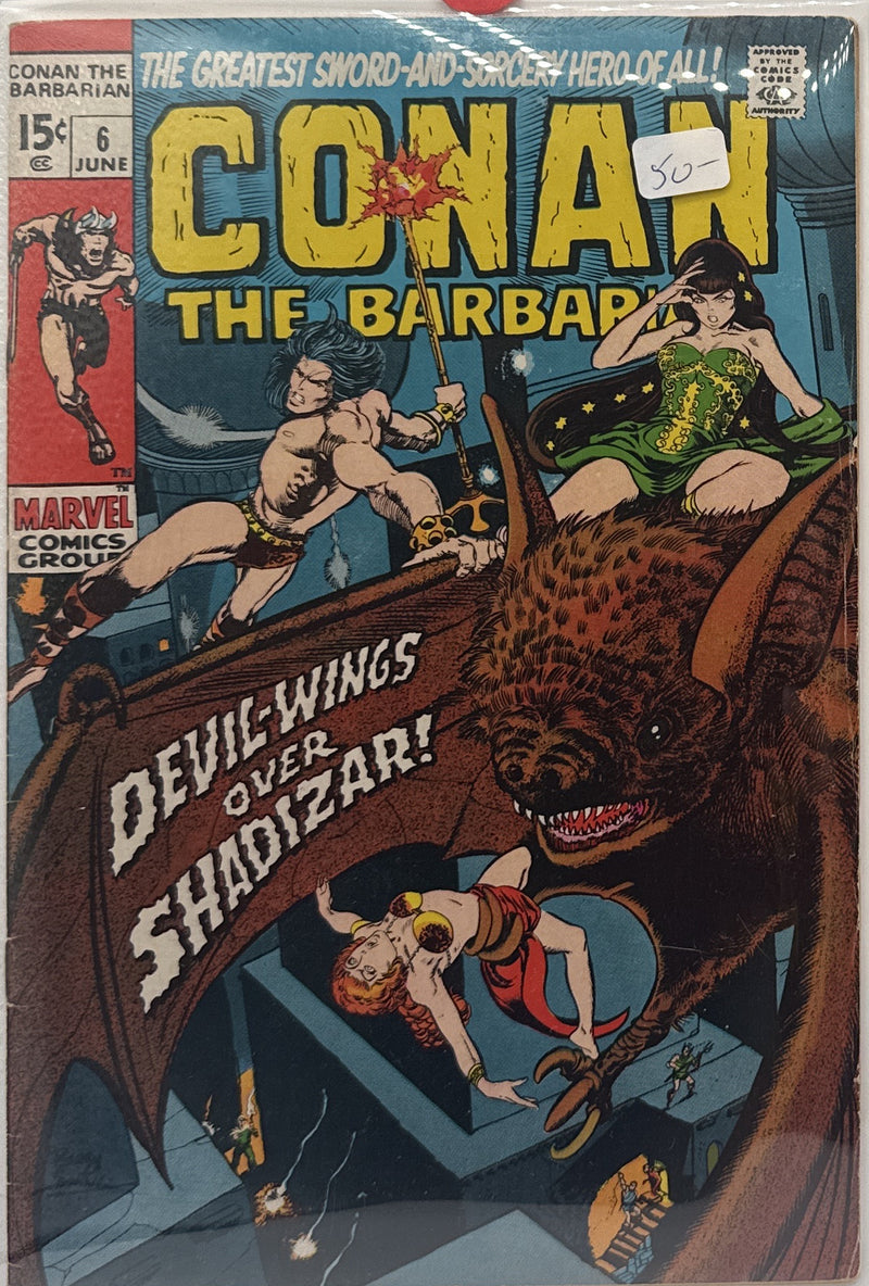 Conan the Barbarian #6 — front cover