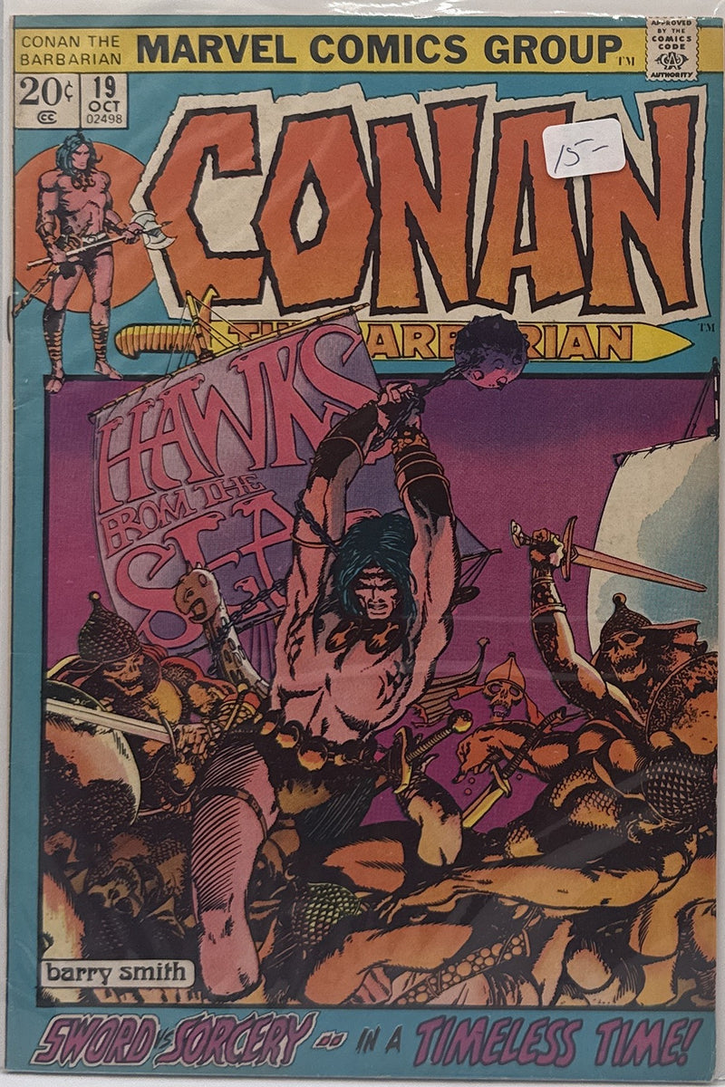 Conan the Barbarian #19 — front cover