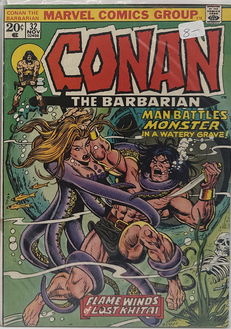 Conan the Barbarian #32 — front cover