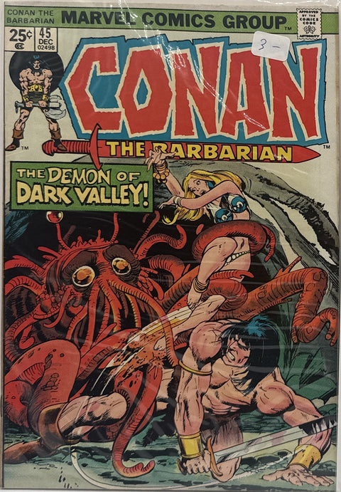 Conan the Barbarian #45