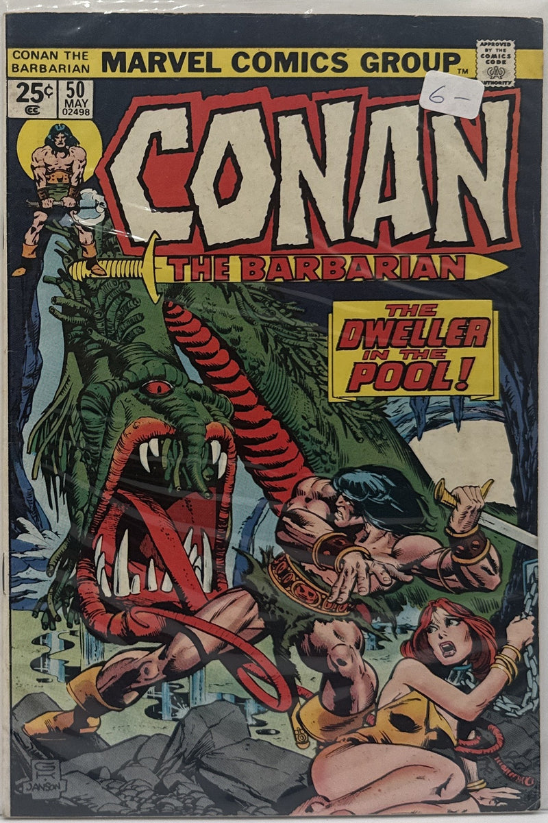 Conan the Barbarian #50 — front cover