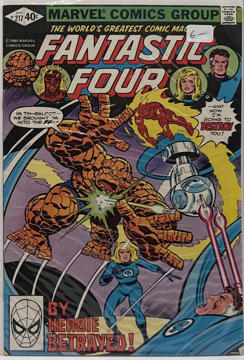 Fantastic Four #217