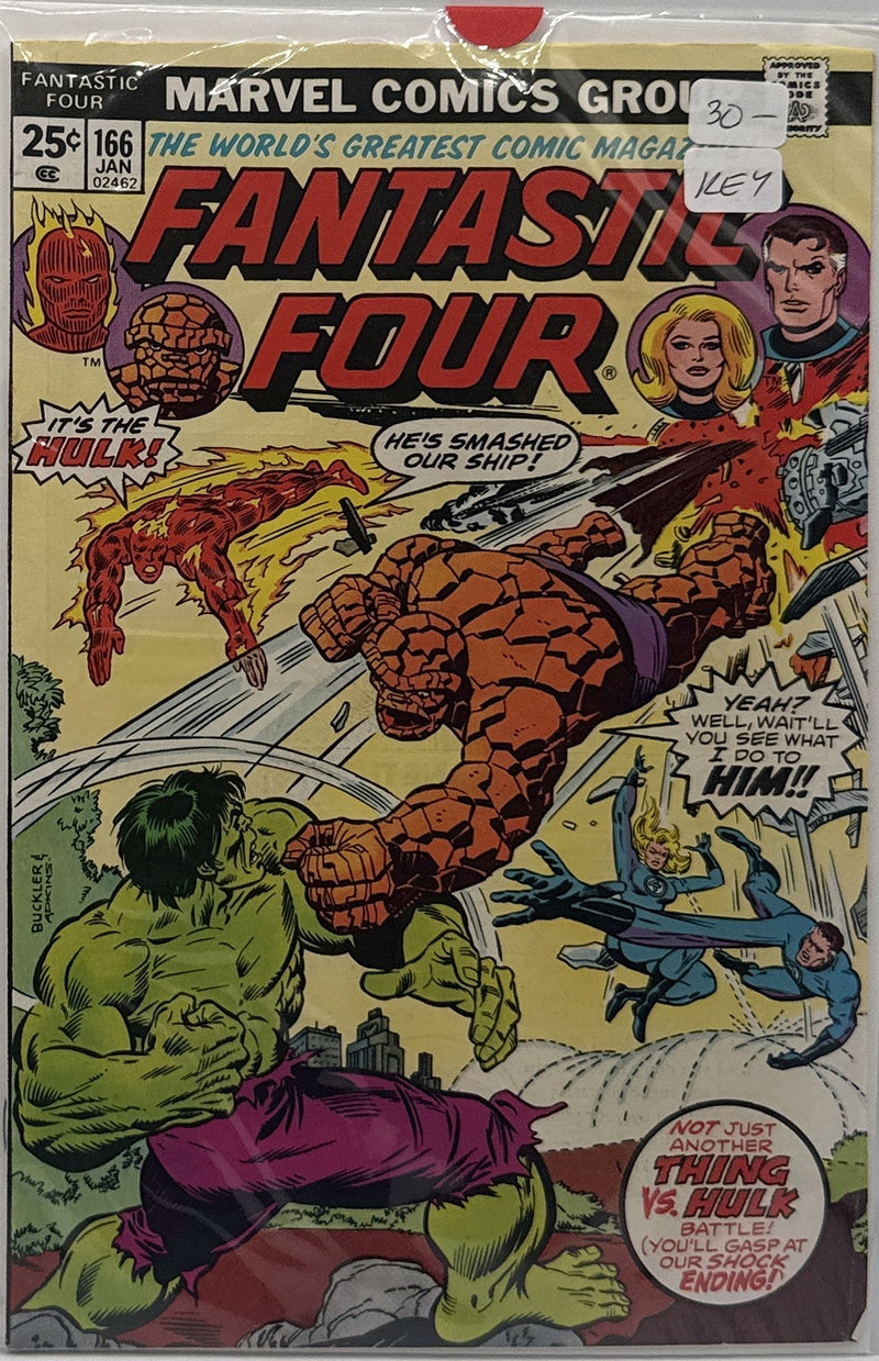 Fantastic Four #166 — front cover