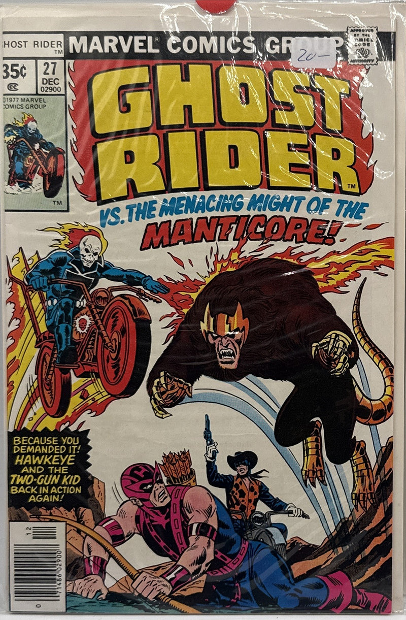 Ghost Rider #27 — front cover