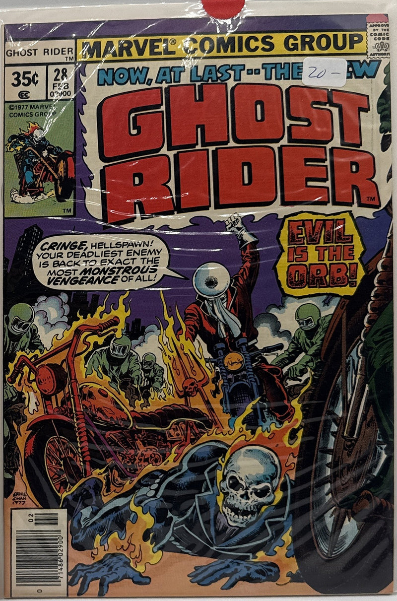 Ghost Rider #28 — front cover