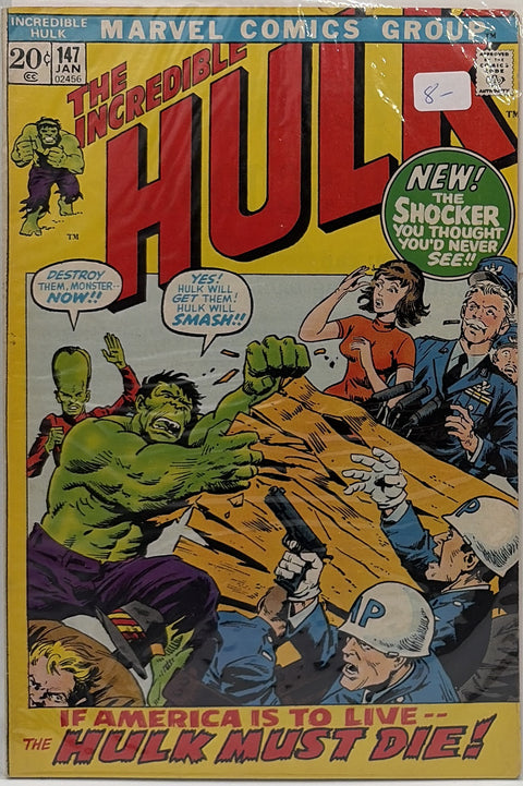 The Incredible Hulk #147