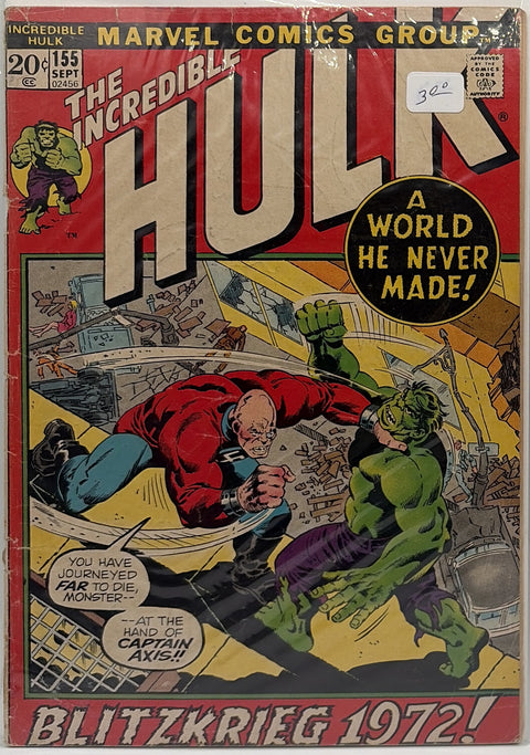The Incredible Hulk #155