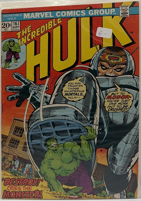 The Incredible Hulk #167