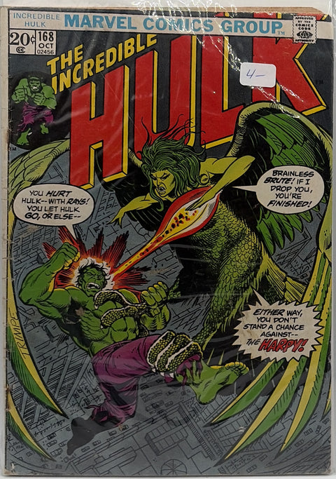 The Incredible Hulk #168