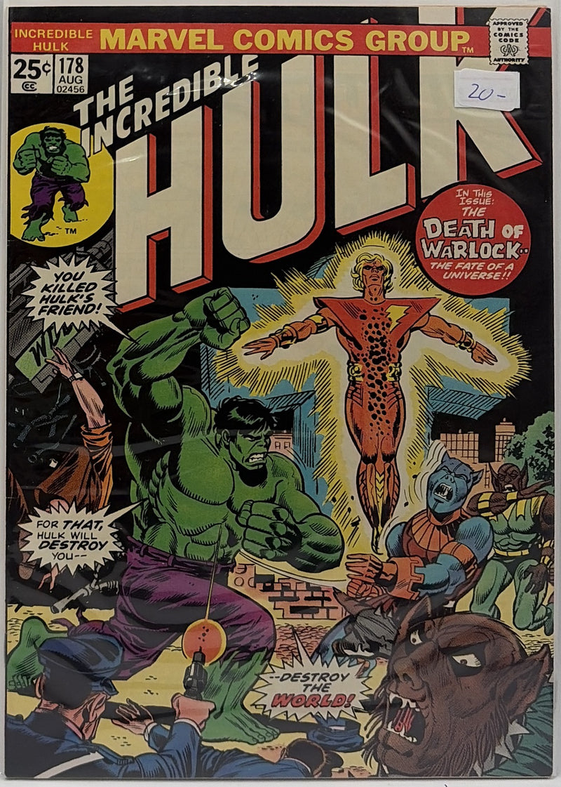 The Incredible Hulk #178 — front cover