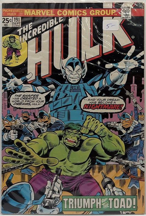The Incredible Hulk #191