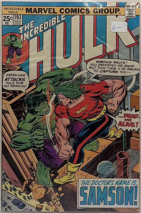 The Incredible Hulk #193