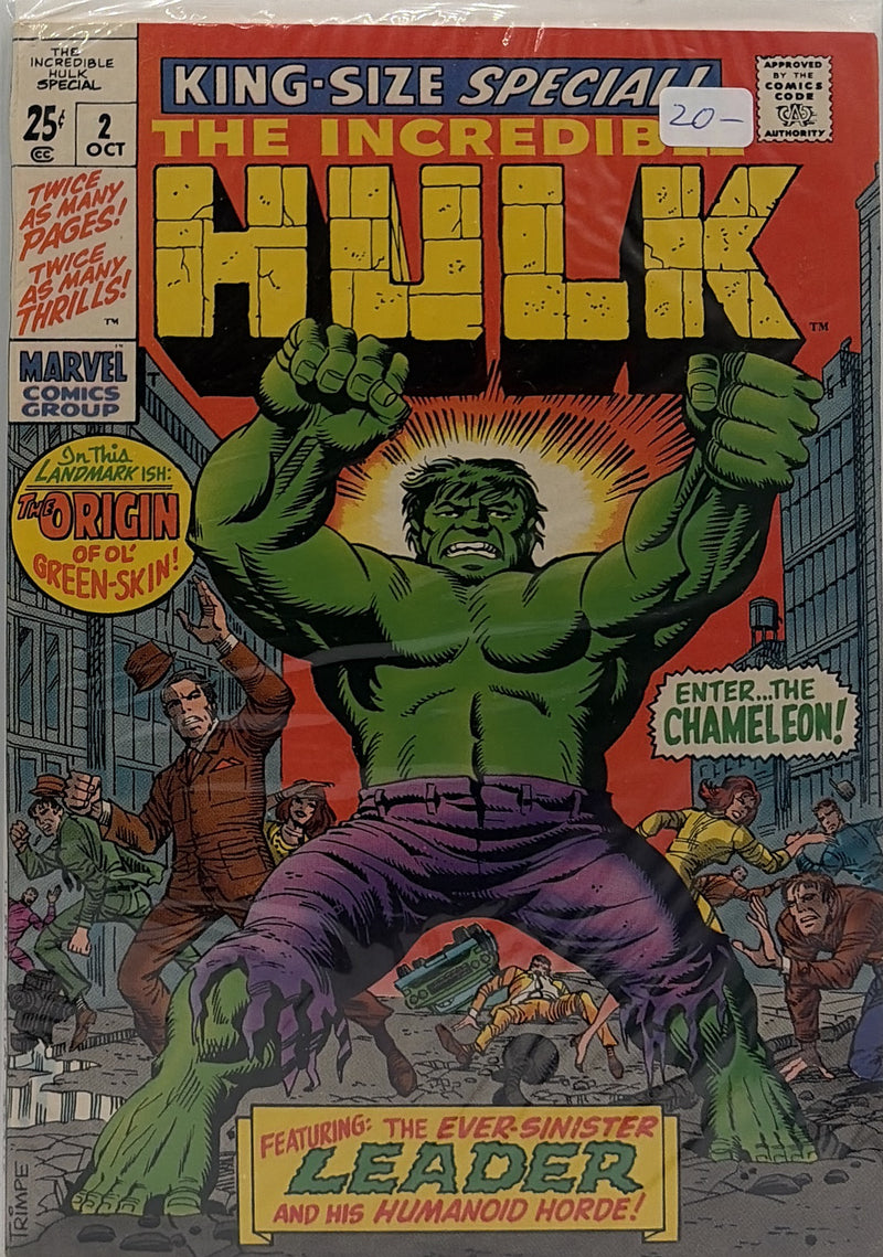 The Incredible Hulk King-Size Special #2 — front cover