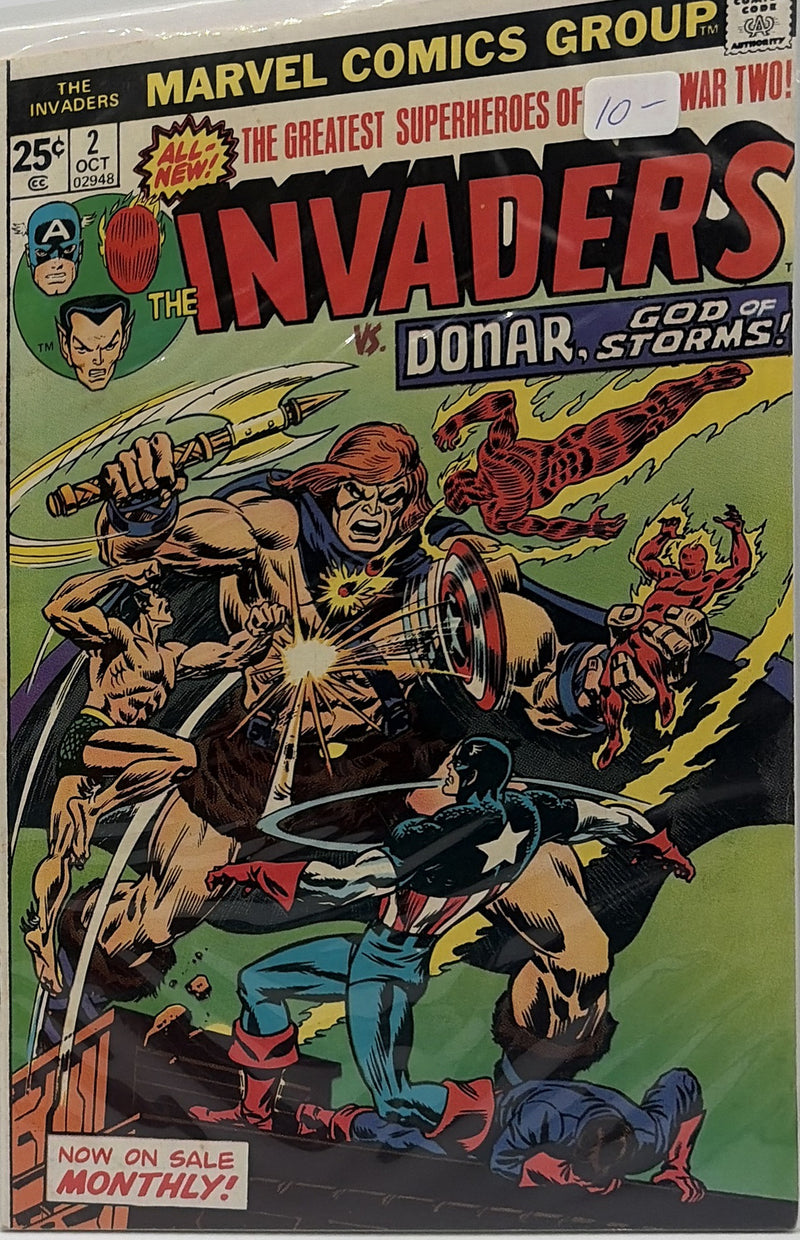 The Invaders #2 — front cover