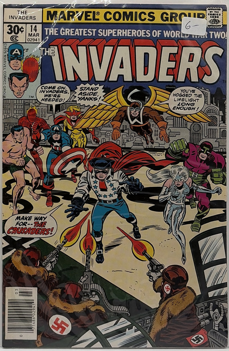 The Invaders #14 — front cover