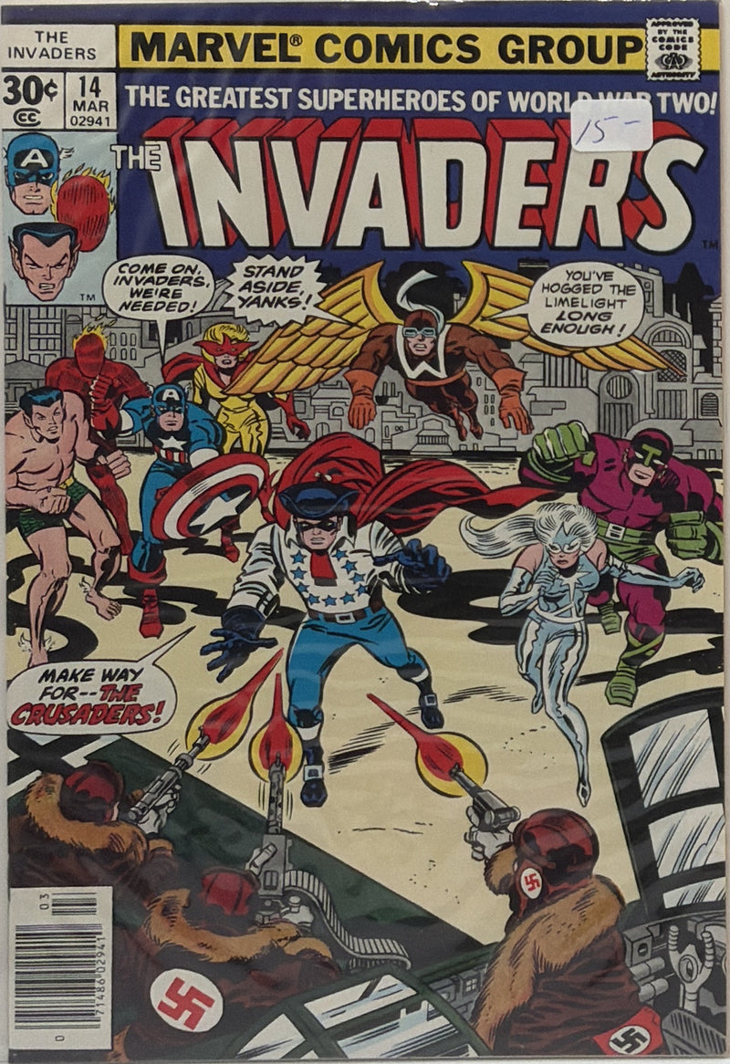The Invaders #14 — front cover