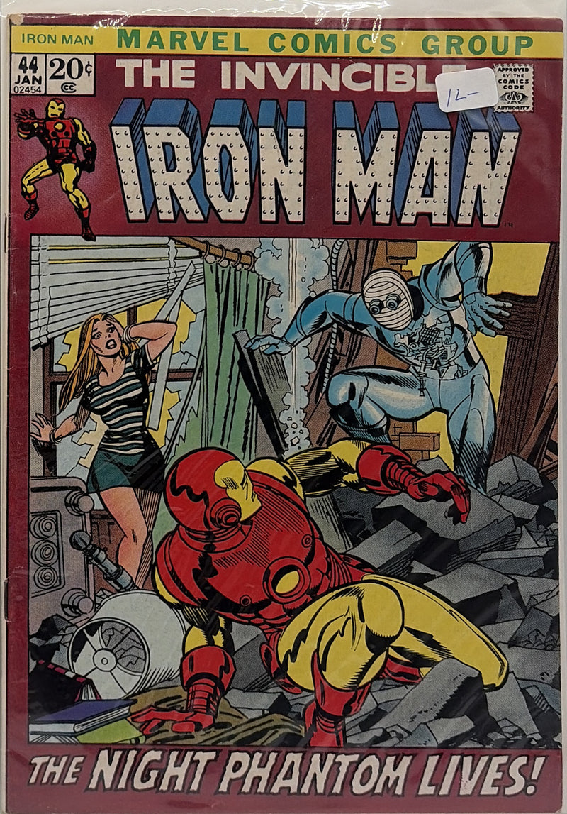 Iron Man #44 — front cover