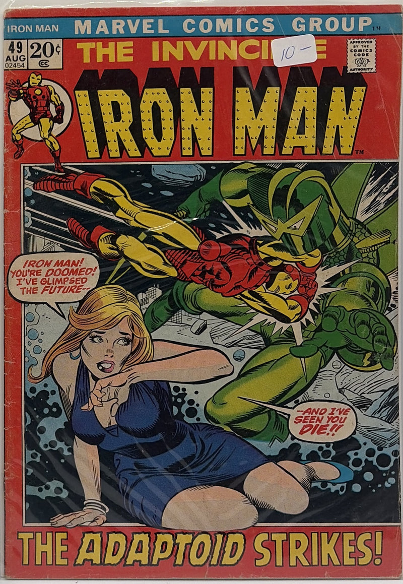 Iron Man #49 — front cover