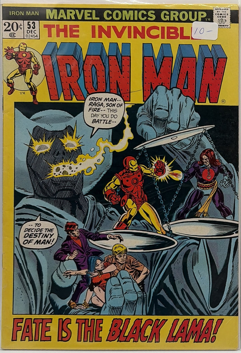 Iron Man #53 — front cover