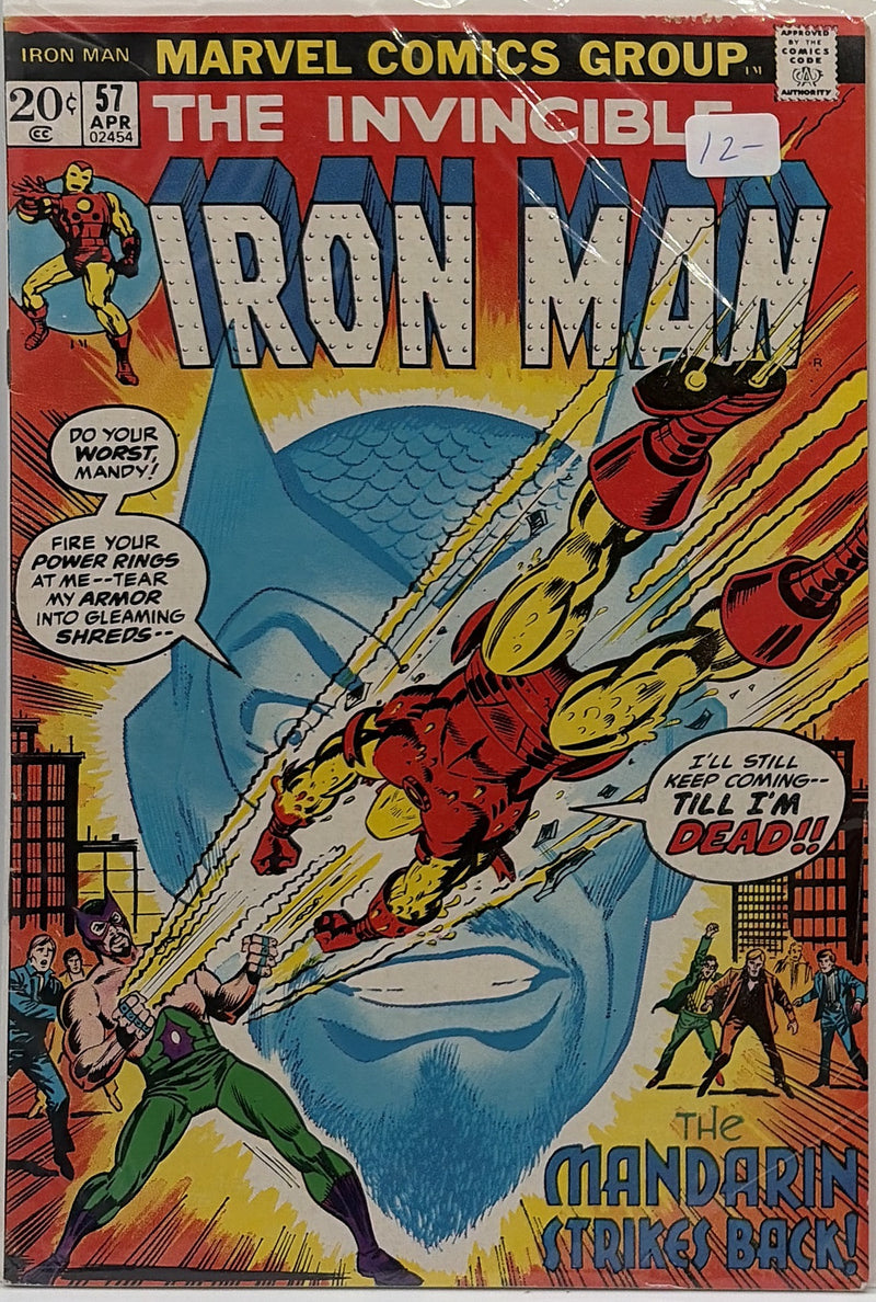 Iron Man #57 — front cover