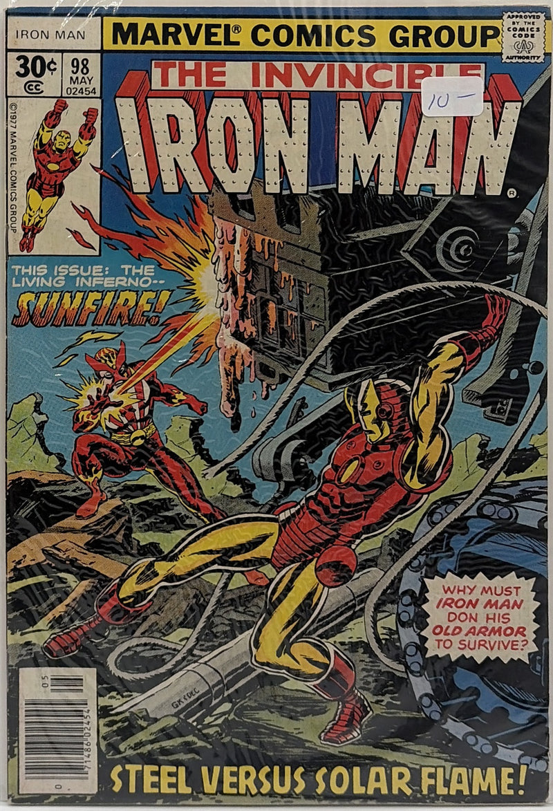 Iron Man #98 — front cover