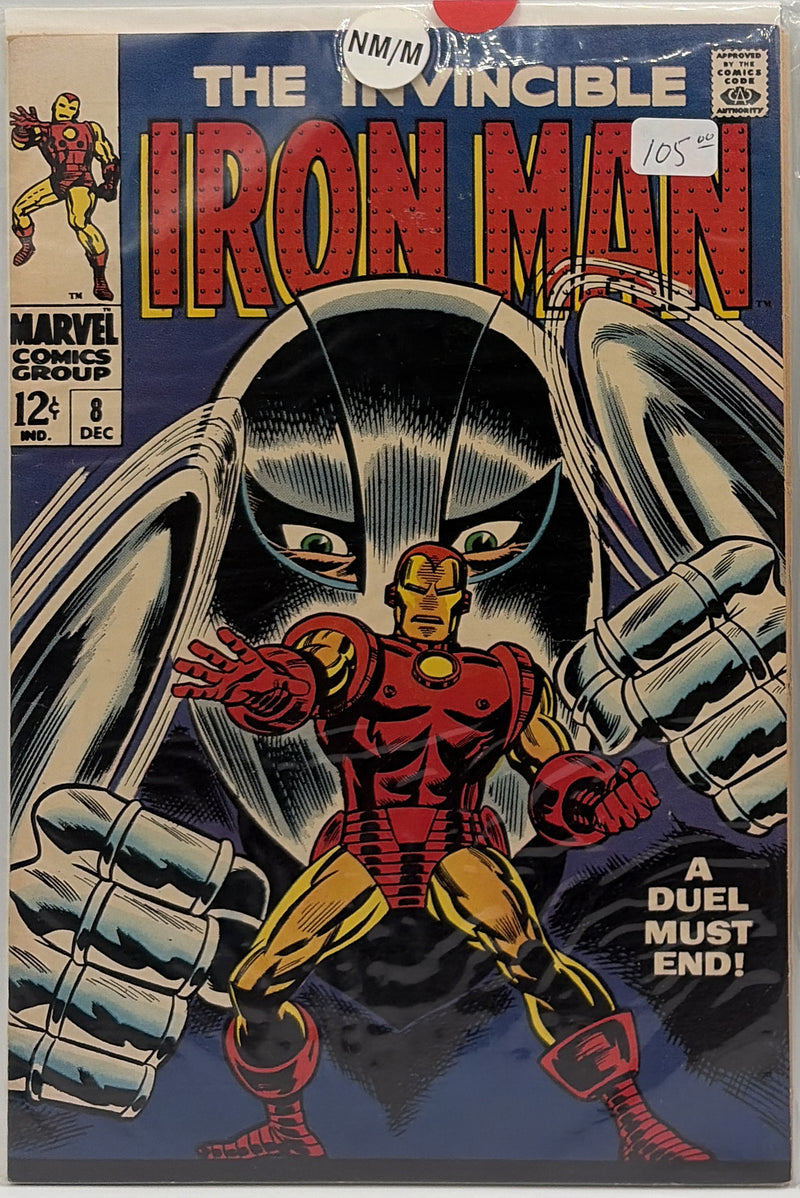 Iron Man #8 — front cover