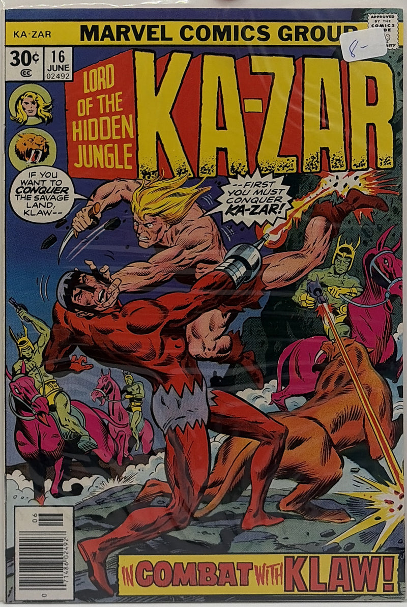Ka-Zar #16 — front cover