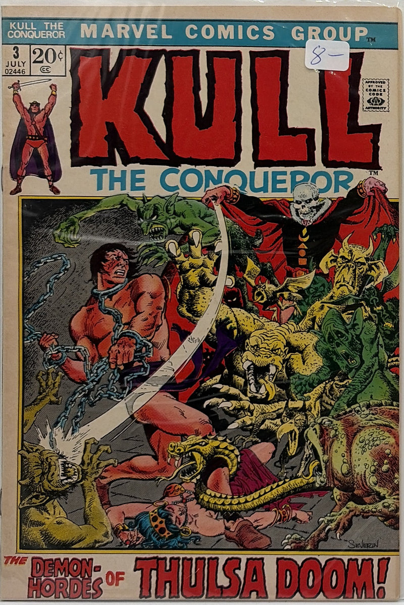 Kull the Conqueror #3 — front cover