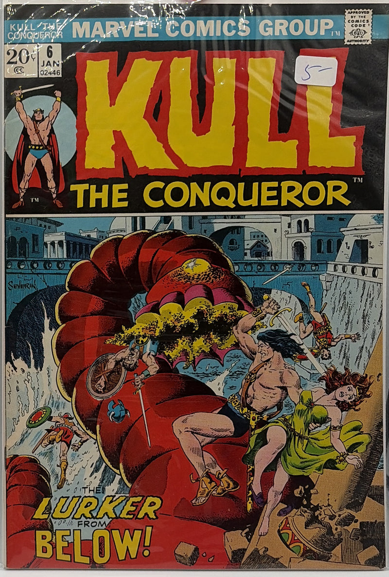Kull the Conqueror #6 — front cover
