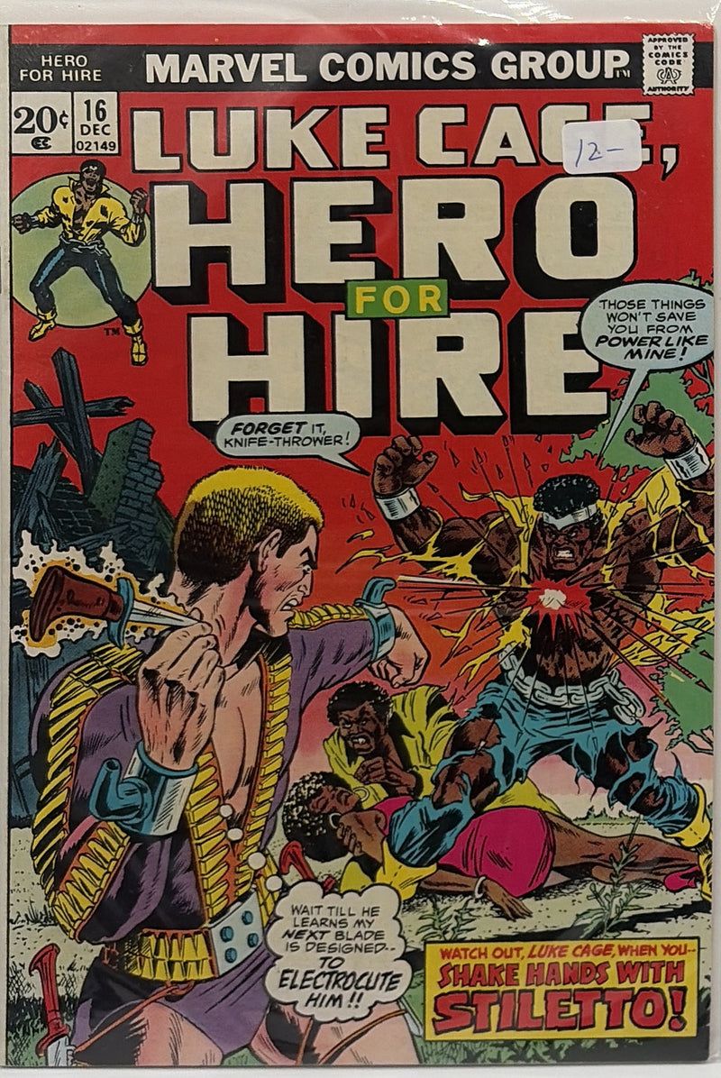 Power Man #16 — front cover