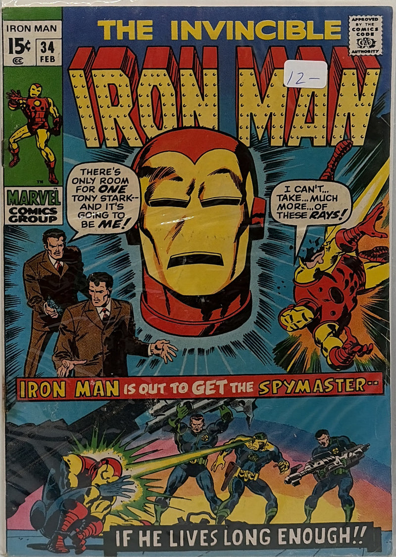 Iron Man #34 — front cover