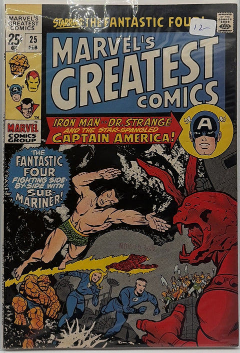 Marvel's Greatest Comics #25