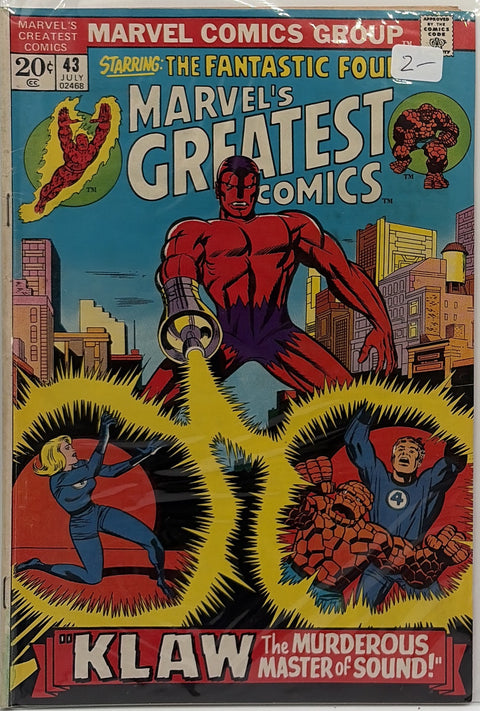 Marvel's Greatest Comics #43