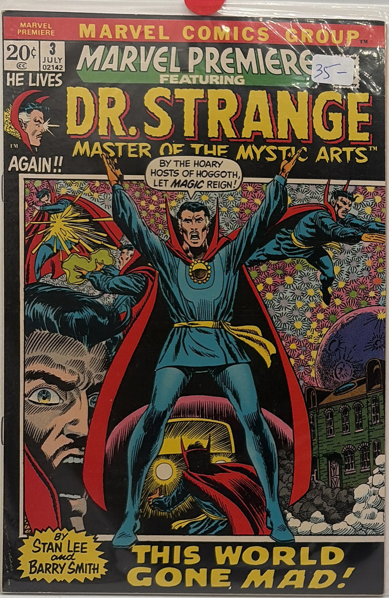 Marvel Premiere #3 — front cover