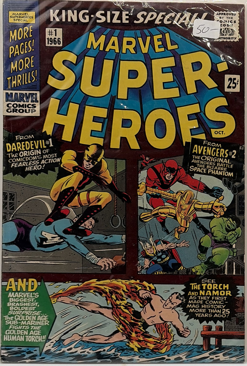 Marvel Super-Heroes King-Size Special #1 — front cover