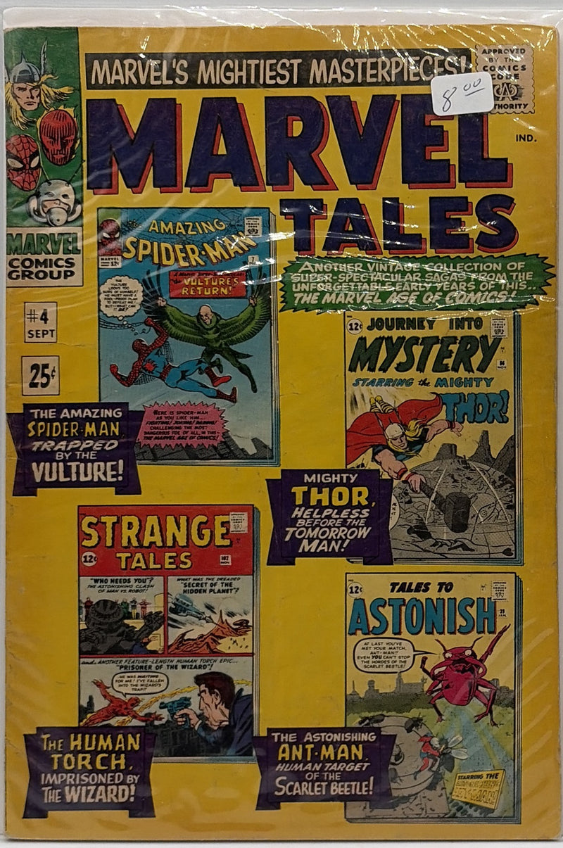 Marvel Tales #4 — front cover