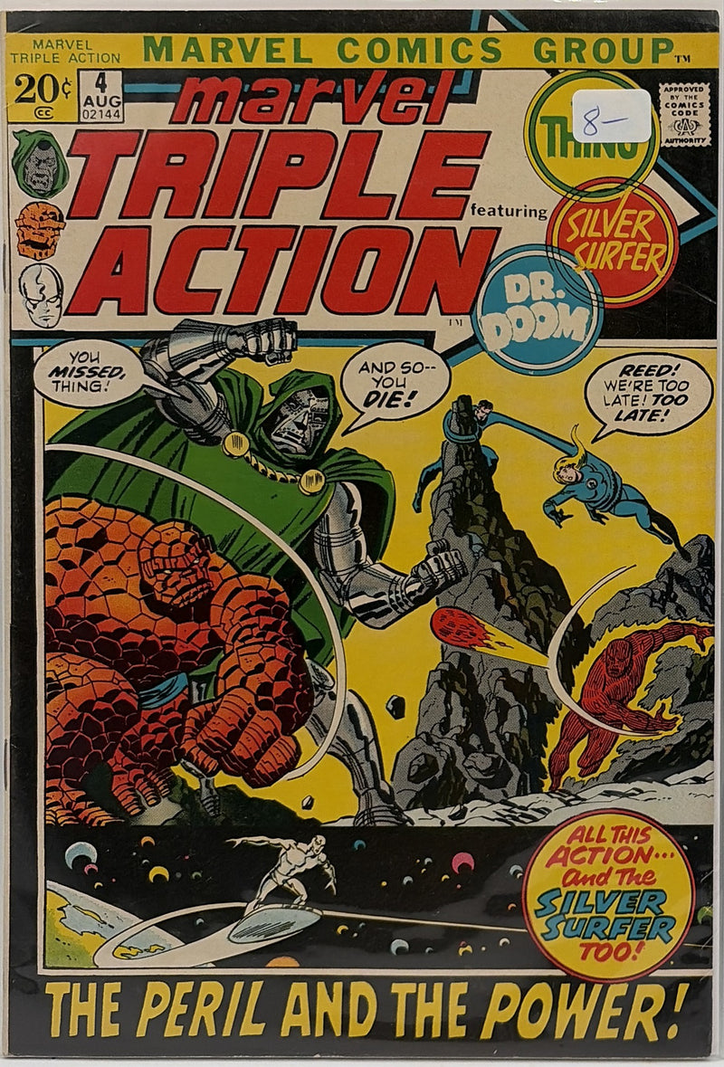 Marvel Triple Action #4 — front cover