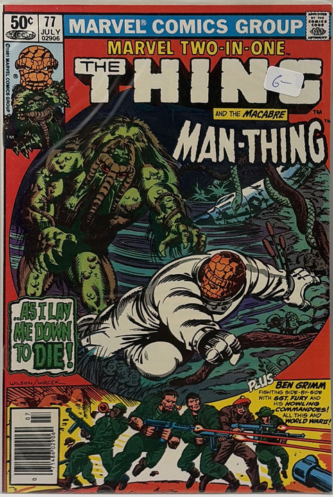 Marvel Two-in-One #77
