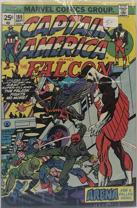 Captain America #189