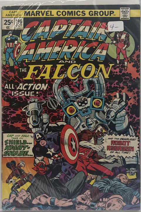 Captain America #190