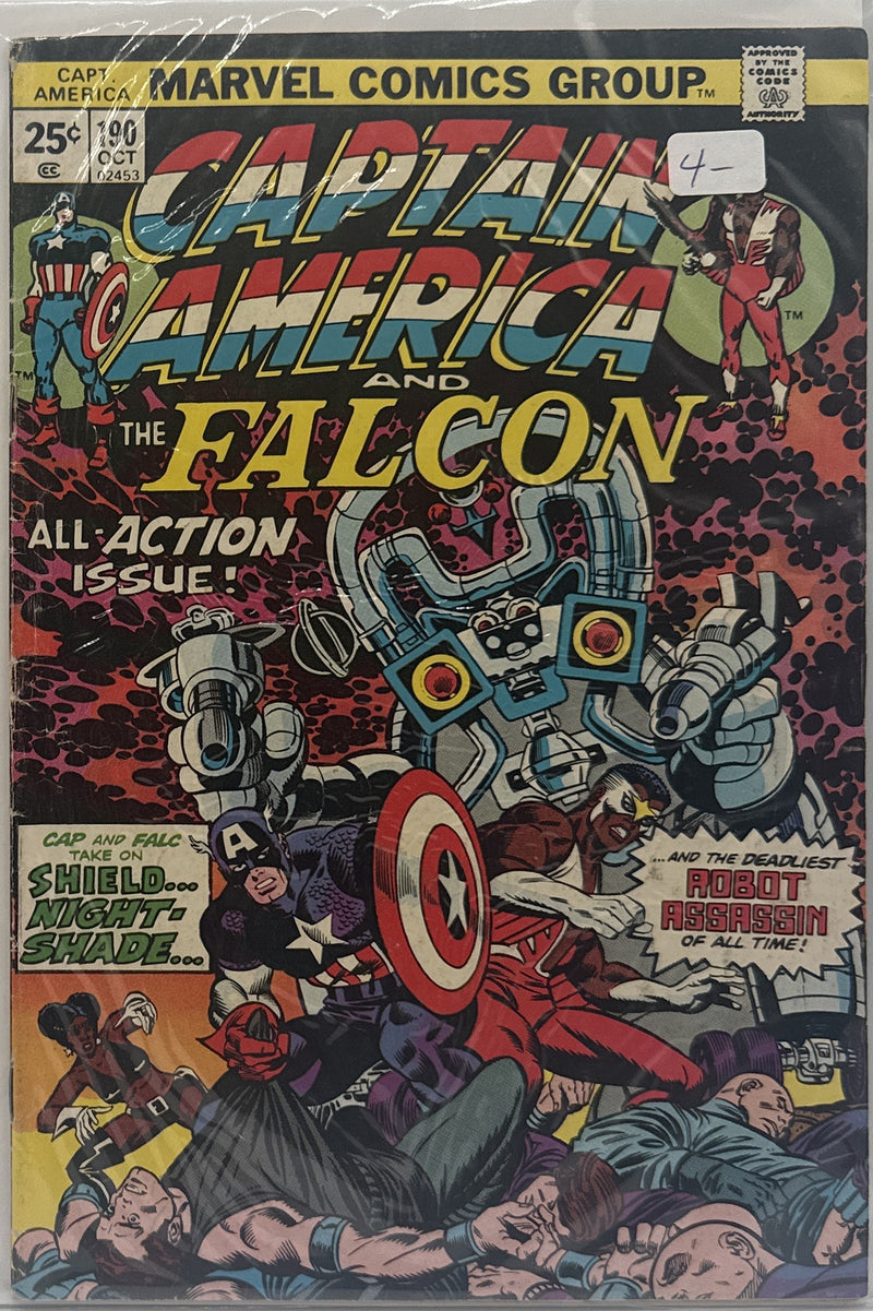 Captain America #190