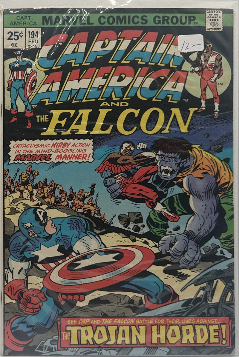 Captain America #194 — front cover