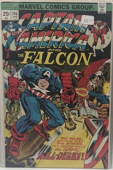Captain America #196